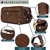 Personalized mens toiletry bag
